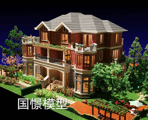 昂仁县建筑模型